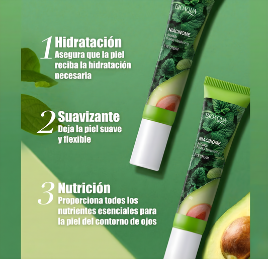 Tratamiento Intensivo de Ojos - Hidratación Profunda de Aguacate