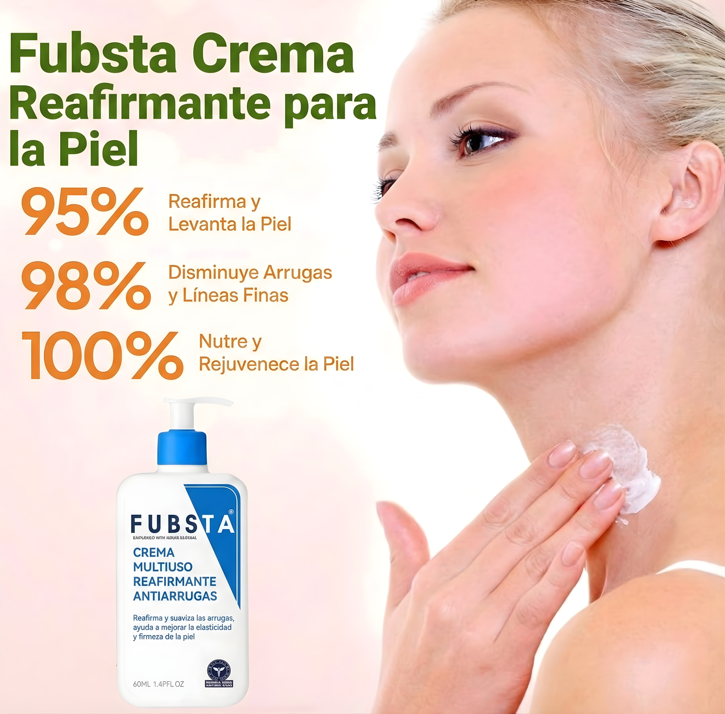 Elixir de Juventud: Crema Reafirmante con Efecto Lifting Inmediato